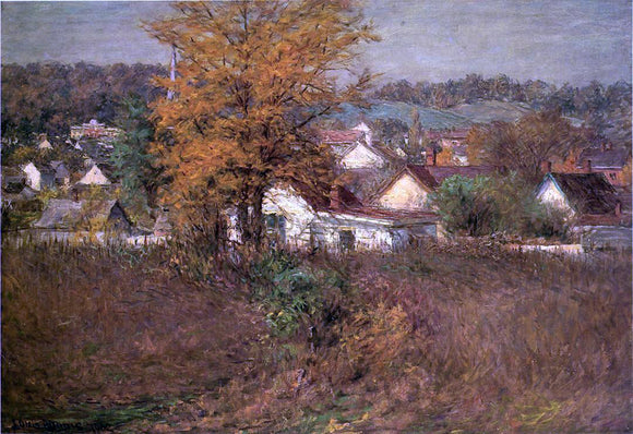  John Ottis Adams Our Village - Art Print