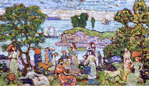  Maurice Prendergast Outer Harbor - Art Print