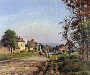  Camille Pissarro Outskirts of Louveciennes - Art Print