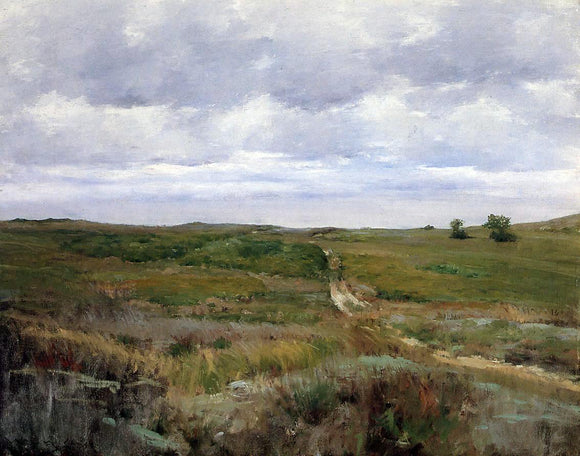  William Merritt Chase Over the Hills and Far Away - Art Print