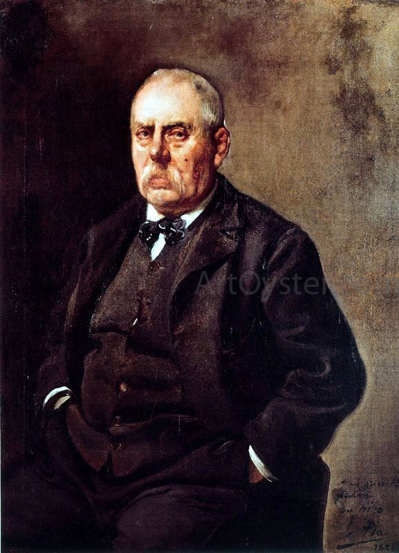  Cecilio Pla y Gallardo Padre del Pintor - Art Print