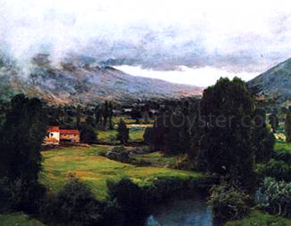  Manuel Salces Gutierrez Paisaje - Art Print