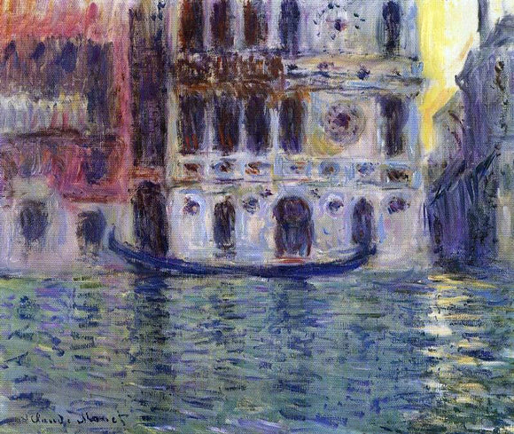  Claude Oscar Monet Palazzo Dario - Art Print