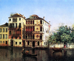  Warren W Sheppard Palazzo Dario, Venice - Art Print