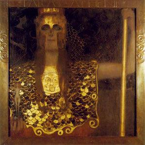  Gustav Klimt Pallas Athene - Art Print