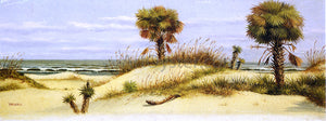  William Aiken Walker Palms at Ponce Park, Florida - Art Print