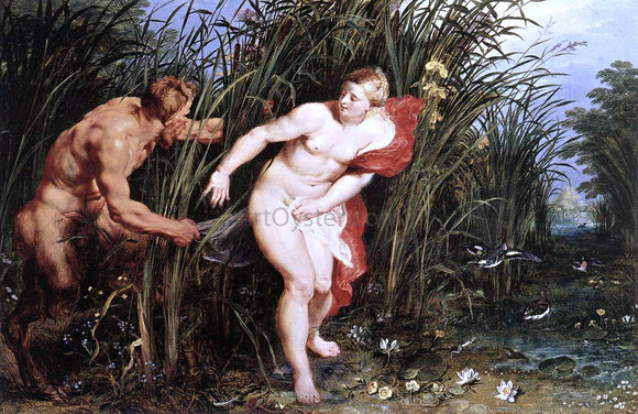  Peter Paul Rubens Pan and Syrinx - Art Print