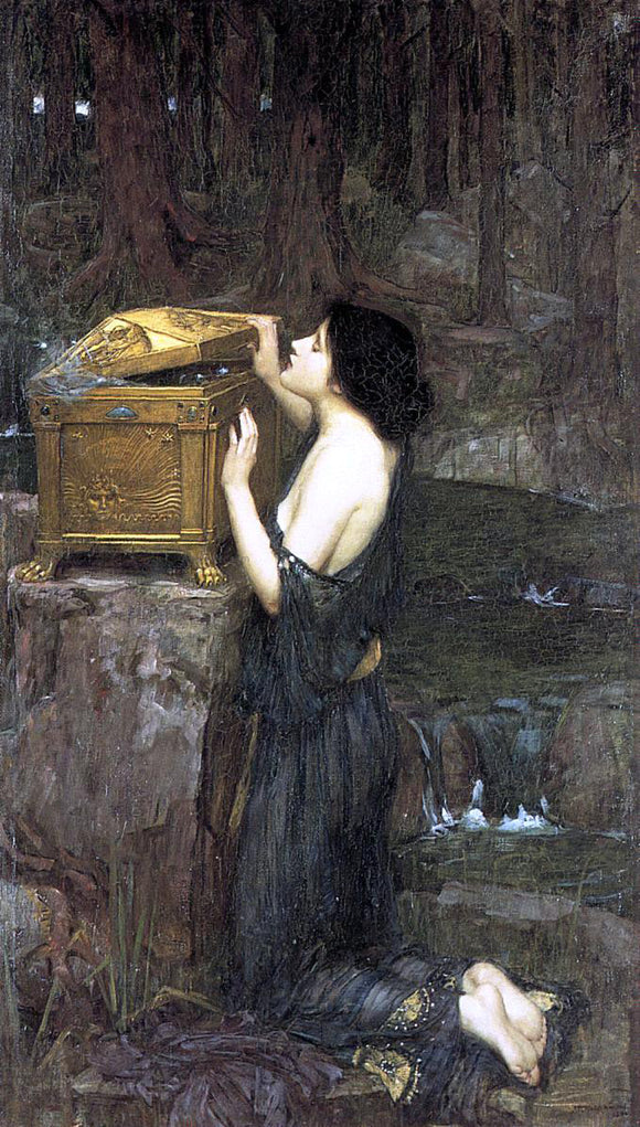  John William Waterhouse Pandora - Art Print