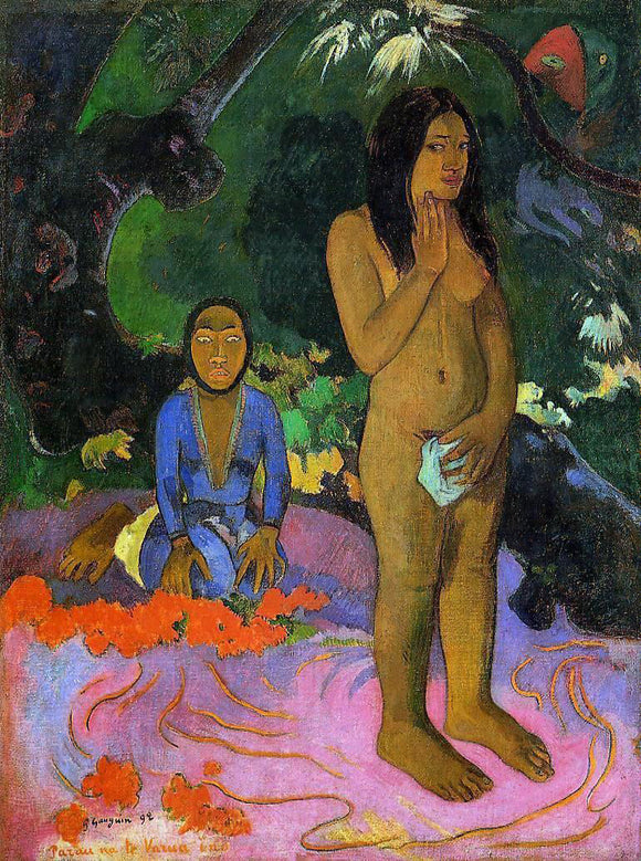  Paul Gauguin Parau na te varua ino (also known as Words of the Devil) - Art Print