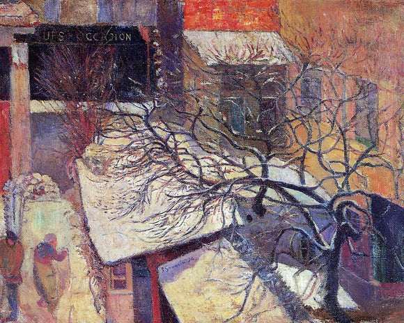  Paul Gauguin Paris in the Snow - Art Print