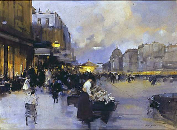  Luigi Loir Paris, Morning - Art Print