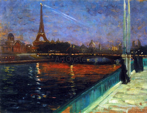  Alfred Henry Maurer Paris, Nocturne - Art Print