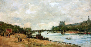  Albert Lebourg Paris, the Bridge of Saint-Peres - Art Print