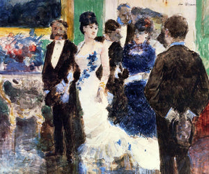  Jean-Louis Forain Parisian Soiree - Art Print