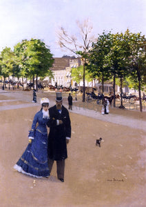  Jean-Georges Beraud Parisian Street Scene - Art Print