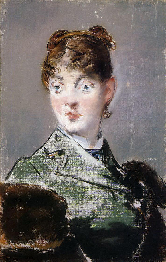  Edouard Manet Parisienne, Portrait of Madame Jules Guillemet - Art Print
