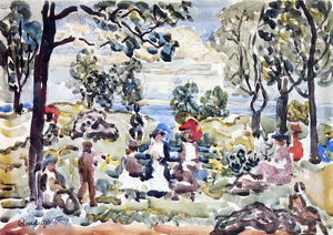  Maurice Prendergast Park, Gloucester - Art Print