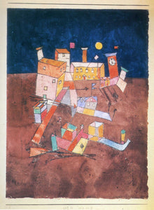  Paul Klee Part of G - Art Print