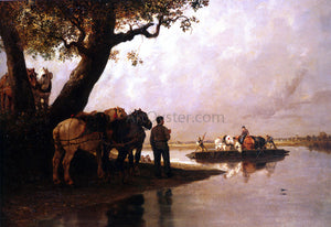 Jules Jacques Veyrassat Passe-Cheval, Pour les Chevaux de - Art Print