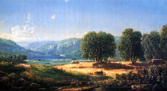  William Louis Sonntag Pastoral Landscape (also known as Spring on the Little Miami, Ohio) - Art Print
