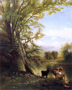  Arthur Parton Pastoral Landscape - Art Print