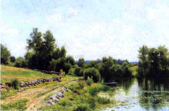  Hugh Bolton Jones Path Along the River - Art Print