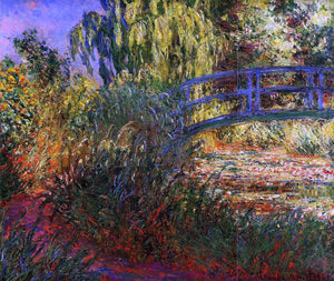  Claude Oscar Monet A Path along the Water-Lily Pond - Art Print