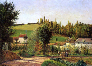  Camille Pissarro Path of l'Hermitage at Pontoise - Art Print