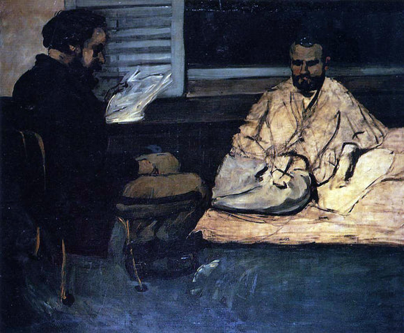  Paul Cezanne Paul Alexis Reading to Zola - Art Print