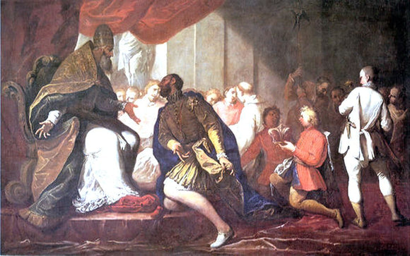  Sebastiano Ricci Paul III Appointing His Son Pier Luigi to Duke of Piacenza and Parma - Art Print