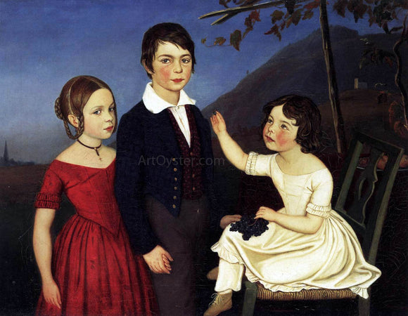  Friedrich Wasmann Paul, Maria, and Filomena von Putzer - Art Print