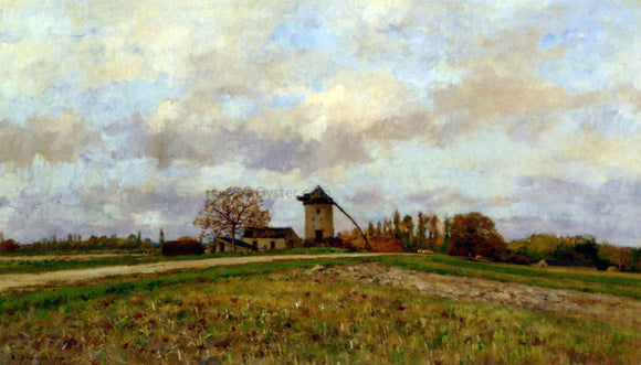  Pierre-Emmanuel Damoye Paysage Au Moulin - Art Print