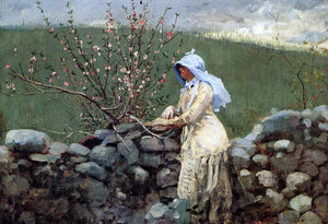  Winslow Homer Peach Blossoms - Art Print