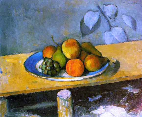  Paul Cezanne Peaches, Pears and Grapes - Art Print