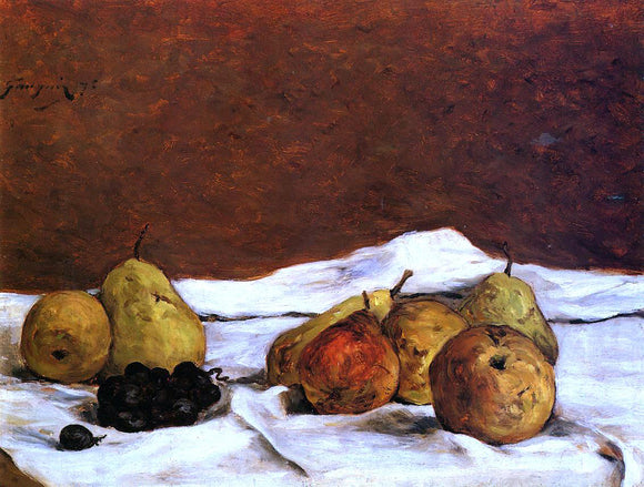  Paul Gauguin Pears and Grapes - Art Print