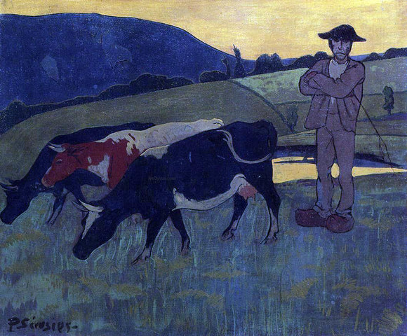  Paul Serusier Peasant with Three Crows - Art Print