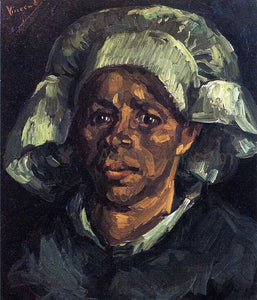  Vincent Van Gogh Peasant Woman, Portrait of Gordina de Groot - Art Print
