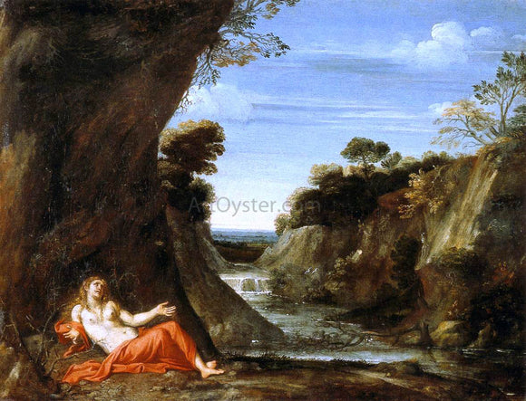  Giovan Battista Viola Penitent Magdalen in a Landscape - Art Print