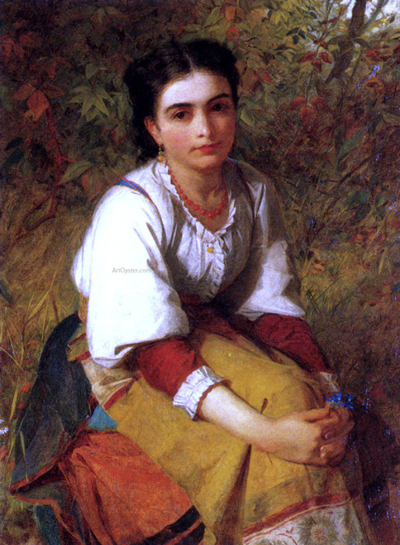  Charles Sillem Lidderdale Pensierosa - Art Print