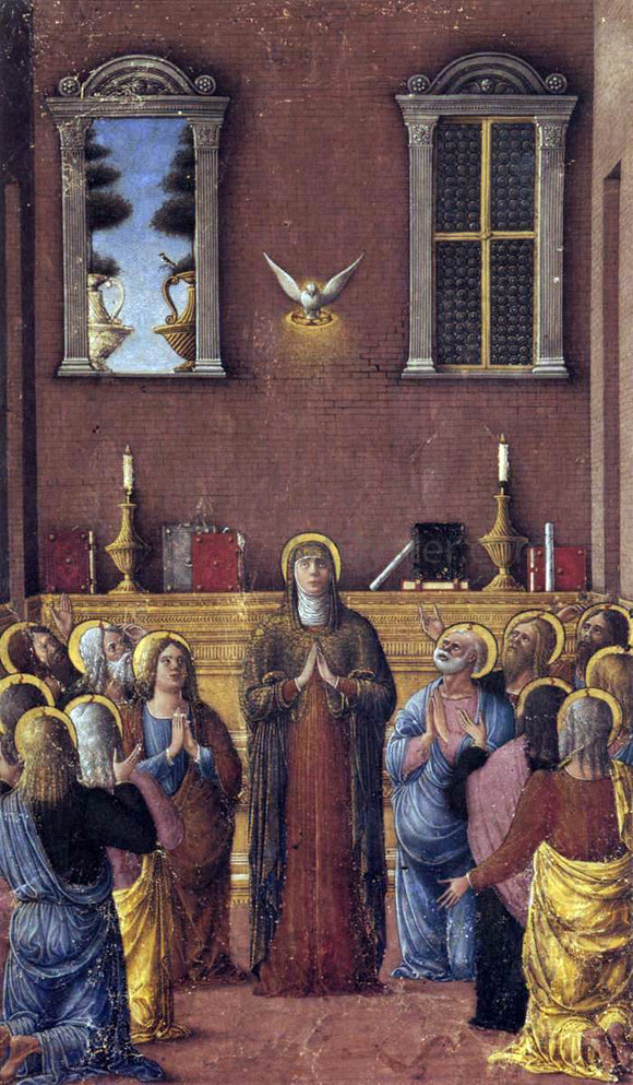  Girolamo Da cremona Pentecost - Art Print