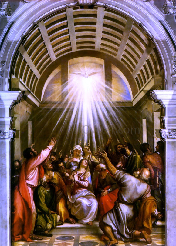  Titian Pentecost - Art Print