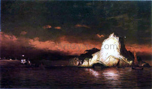  William Bradford Perce Rock, Belle Isle Straits - Art Print