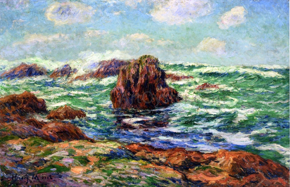  Henri Moret Pern, Ile d'Ouessant - Art Print