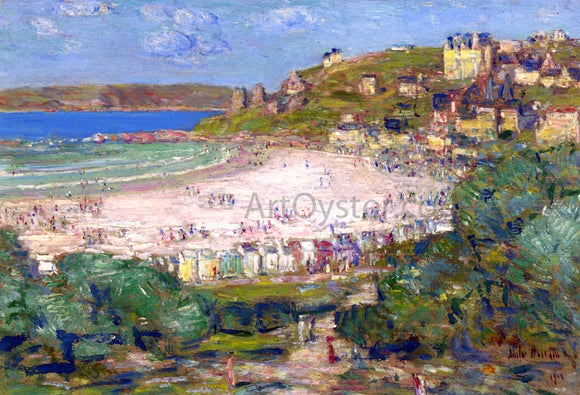  Frederick Childe Hassam Perros-Guire, Cotes du Nord, France - Art Print