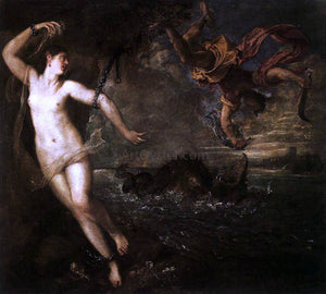  Titian Perseus and Andromeda - Art Print