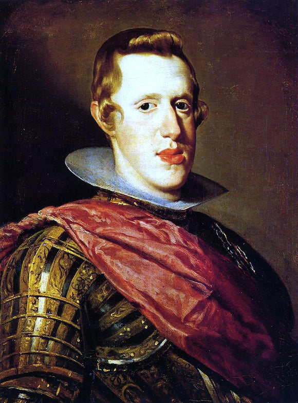  Diego Velazquez Philip IV in Armor - Art Print