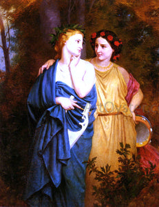  Elizabeth Gardner Bouguereau Philomena And Procne - Art Print