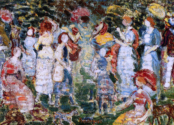  Maurice Prendergast Picnic Grove - Art Print