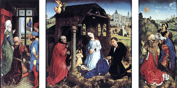  Rogier Van der Weyden Pierre Bladelin Triptych - Art Print