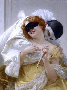  Guillaume Seignac Pierrot's Embrace - Art Print